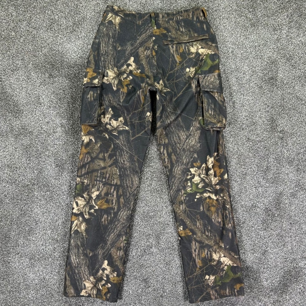 Cabelas Dry-Plus Camo Cargo Hunting Pants Mens 34 Reg Real Tree Timber Outdoors‎ - Picture 2 of 11
